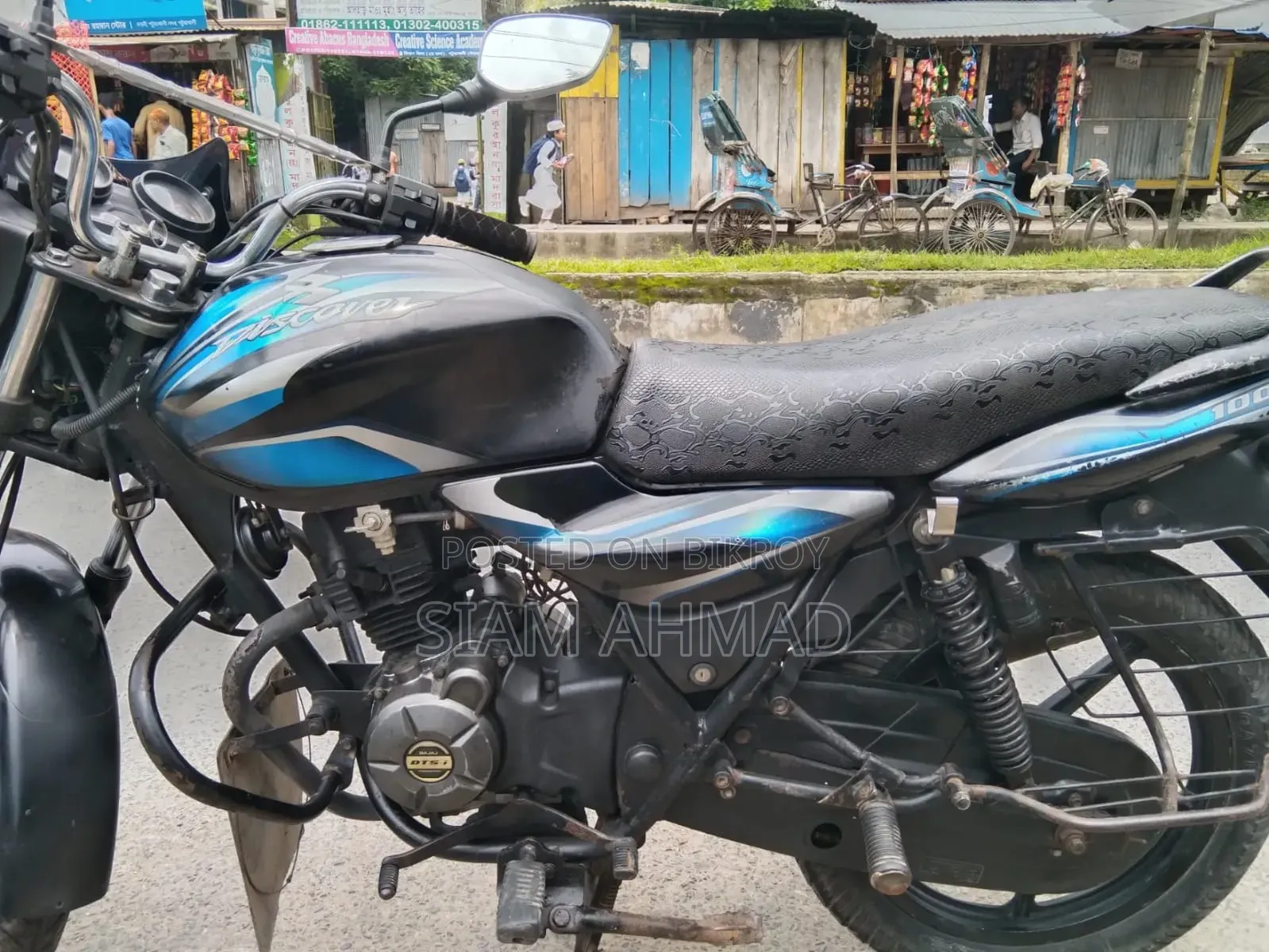 Bajaj Platina 100 2018 Blue