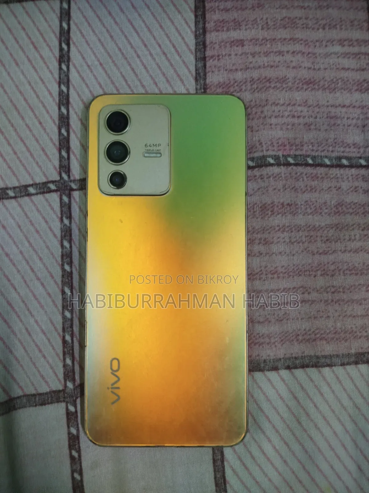 ভিভো ভি২৩ ৫জি ১২৮ জিবি হলুদ
