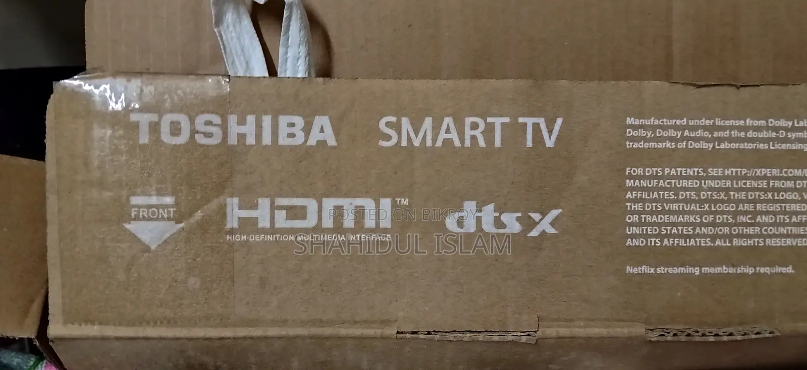 URGENT SALE | Toshiba REGZA 32" Smart TV | WiFi | Netflix | Original Box