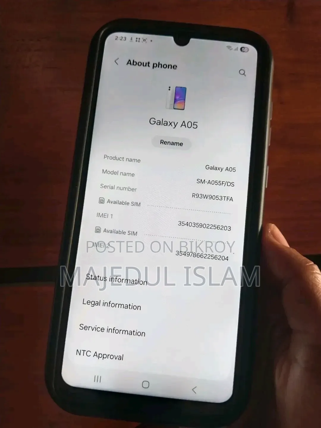 Samsung Galaxy A05 128 GB Silver