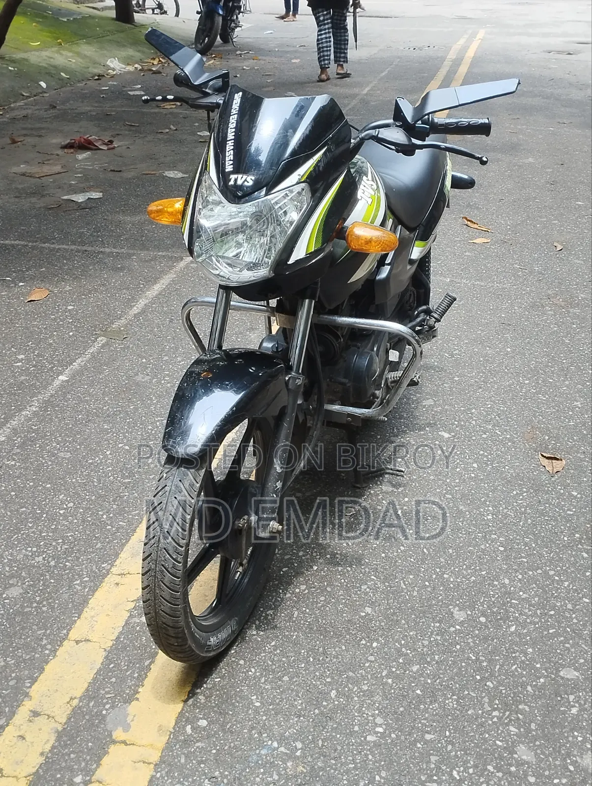 New TVS Metro 2014 Black