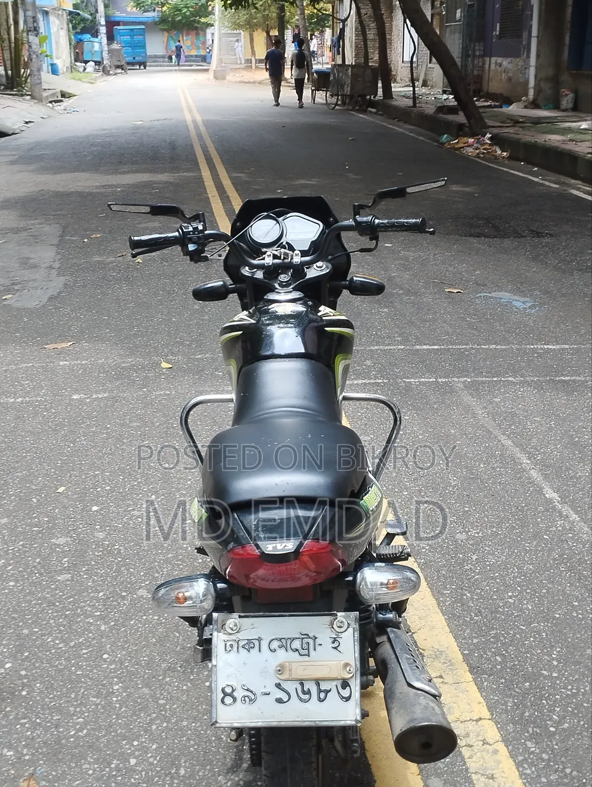 New TVS Metro 2014 Black