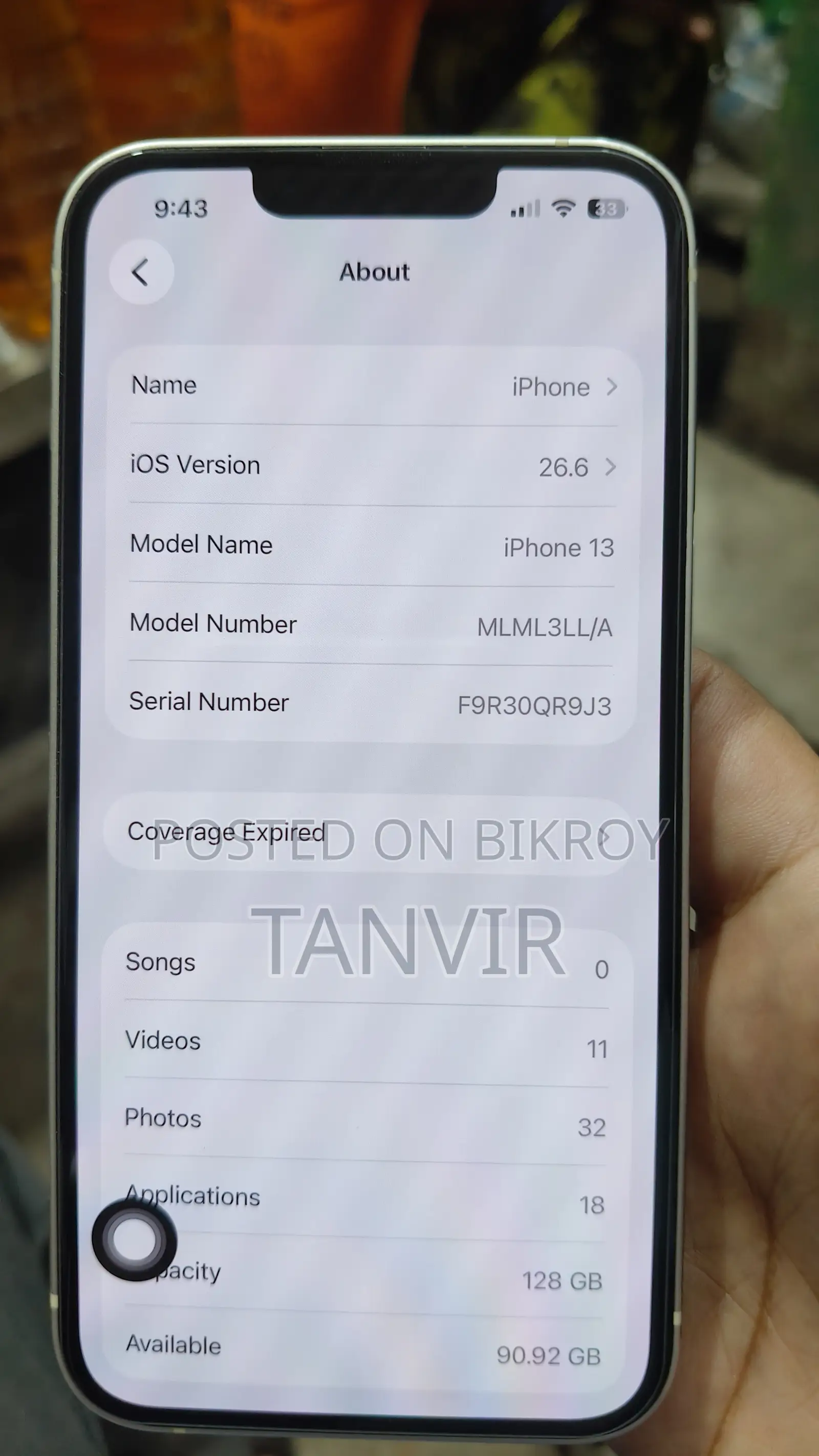 Apple iPhone 13 128 GB White
