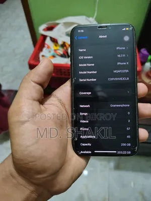 Apple iPhone X 256 GB Black