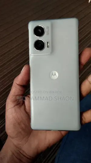 মটোরোলা এজ ৫০ ফিউশন ২৫৬ জিবি সাদা