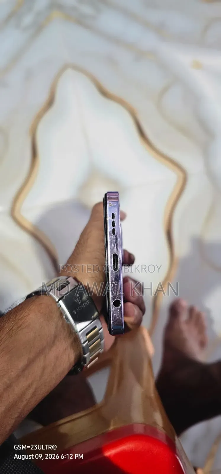 Oppo A3 Pro 5G ১২৮ জিবি সাদা