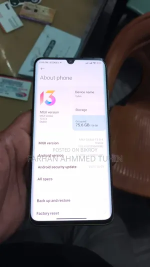 Xiaomi Mi Note 10 Lite 128 GB Blue