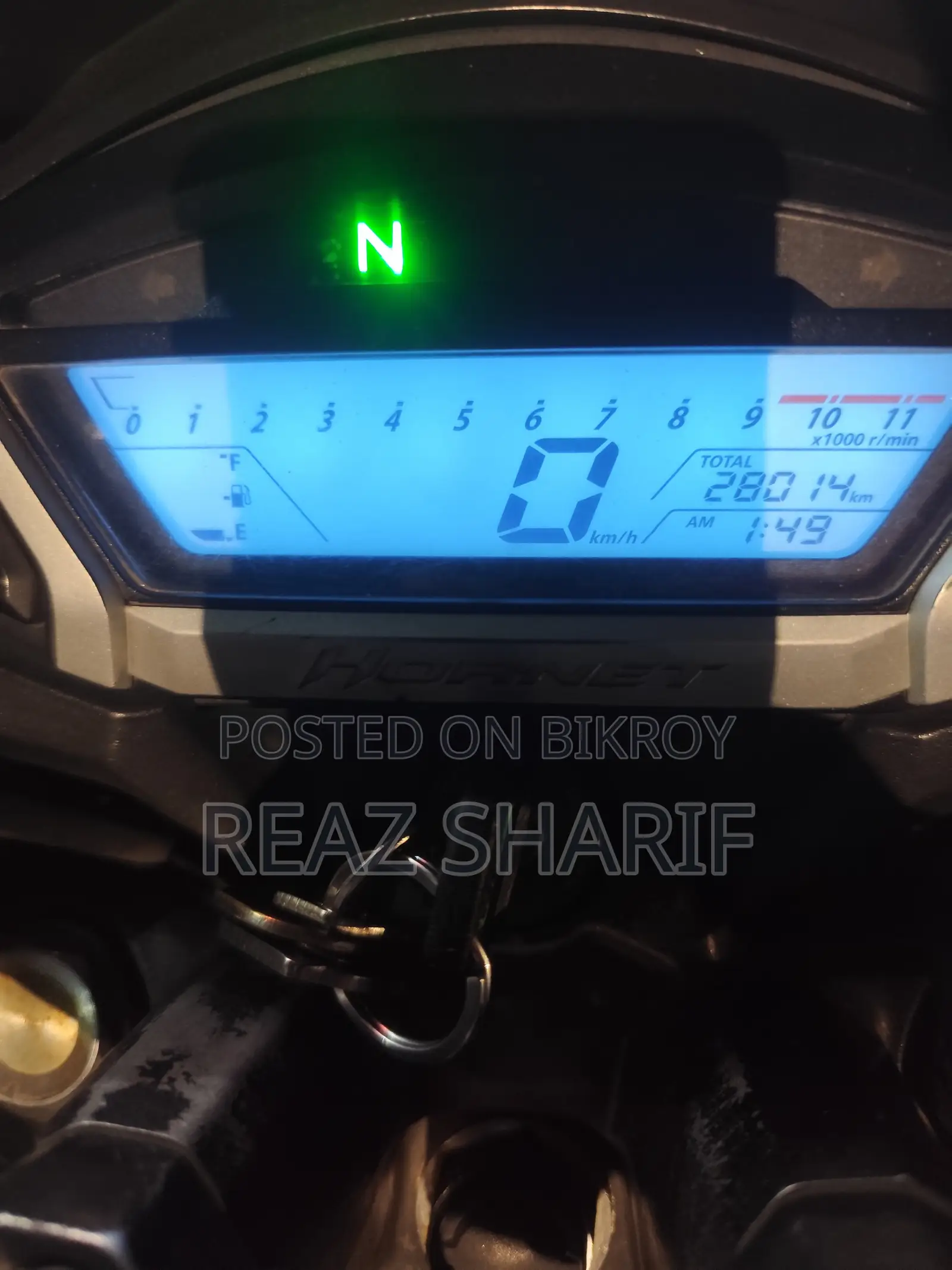 Honda Hornet 2023 Orange