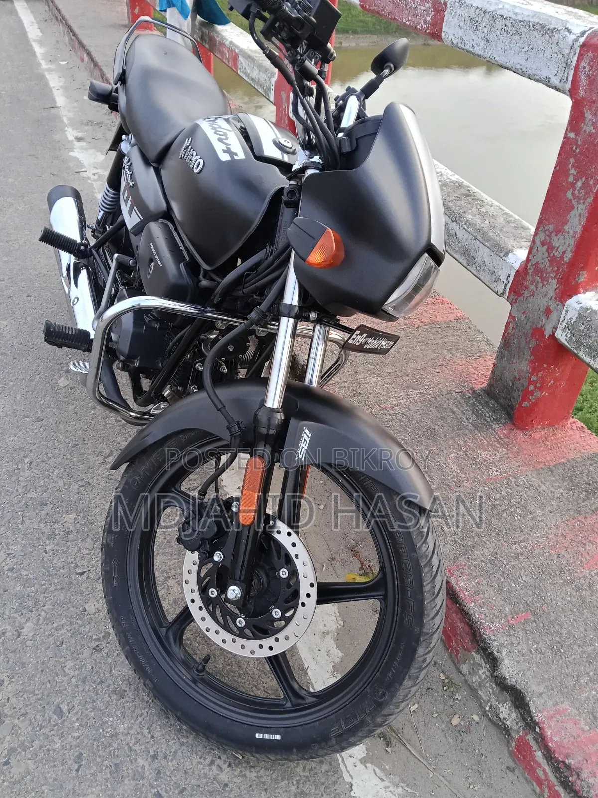 New Hero Splendor Plus Sports 2025 Black
