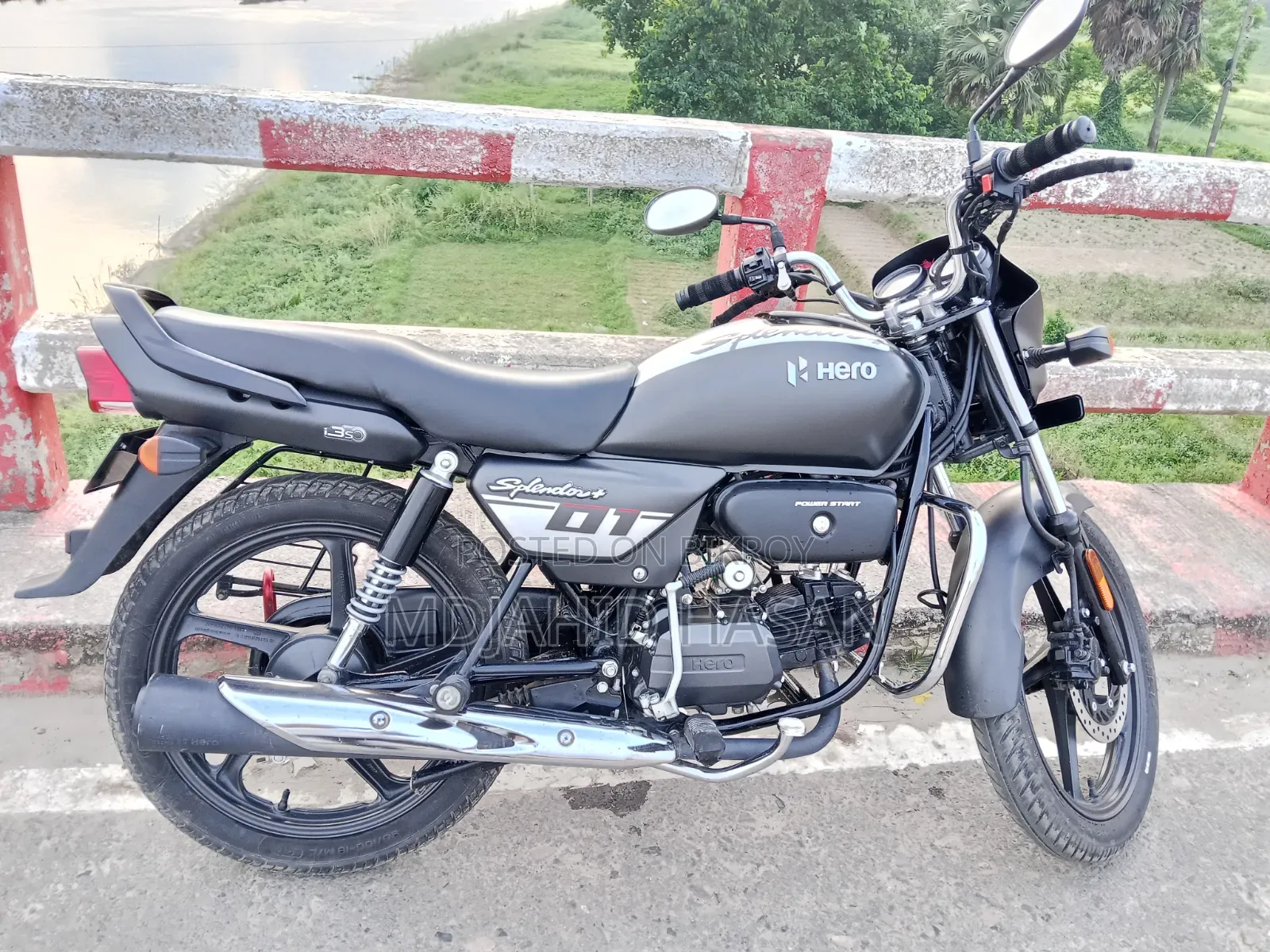 New Hero Splendor Plus Sports 2025 Black