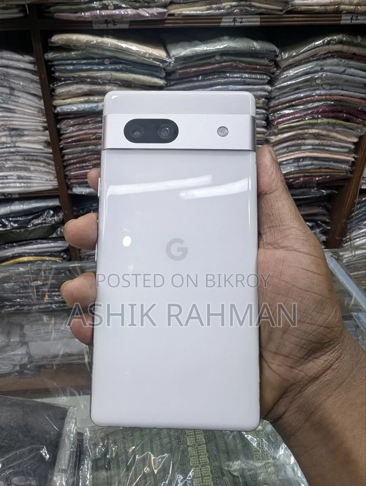 গুগল পিক্সেল ৭এ ১২৮ জিবি হোয়াইট