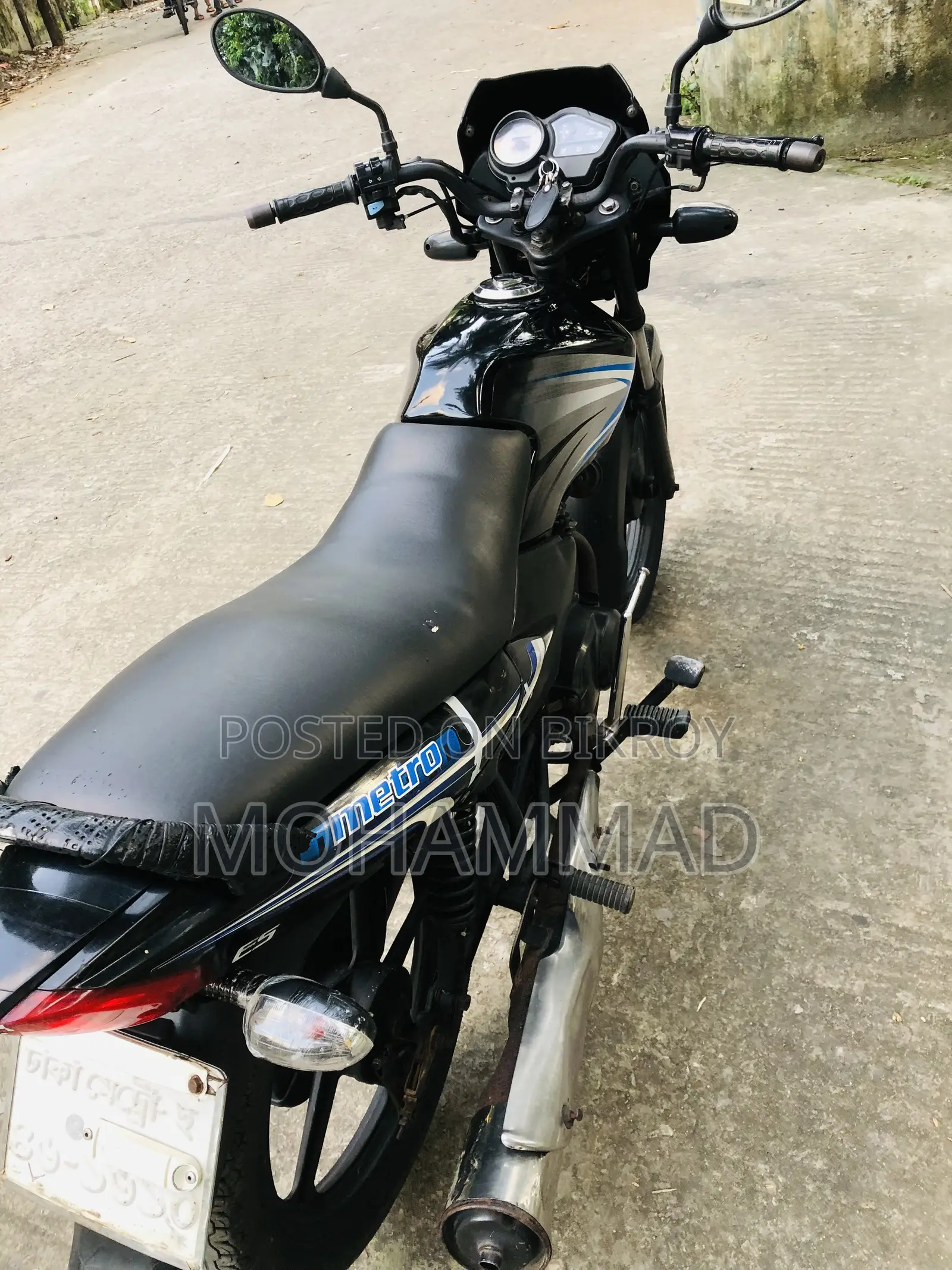 TVS Metro 2016 Black