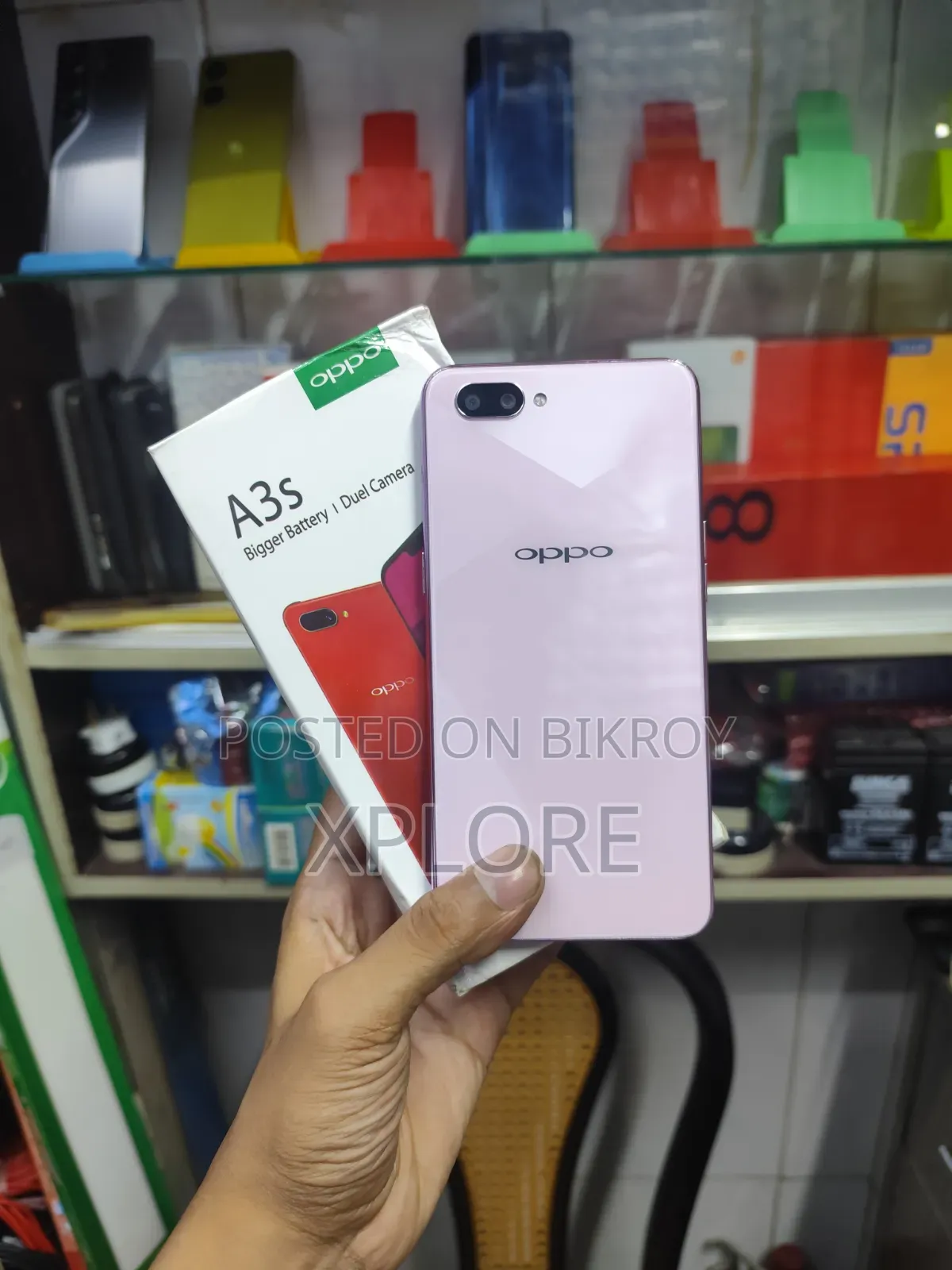 অপো এ৩এস ২৫৬ জিবি পিংক