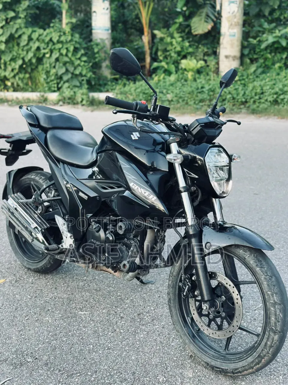 Suzuki Gixxer 2023 Black