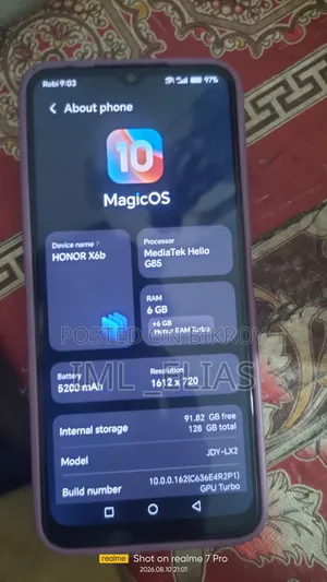 Honor X6b 128 GB