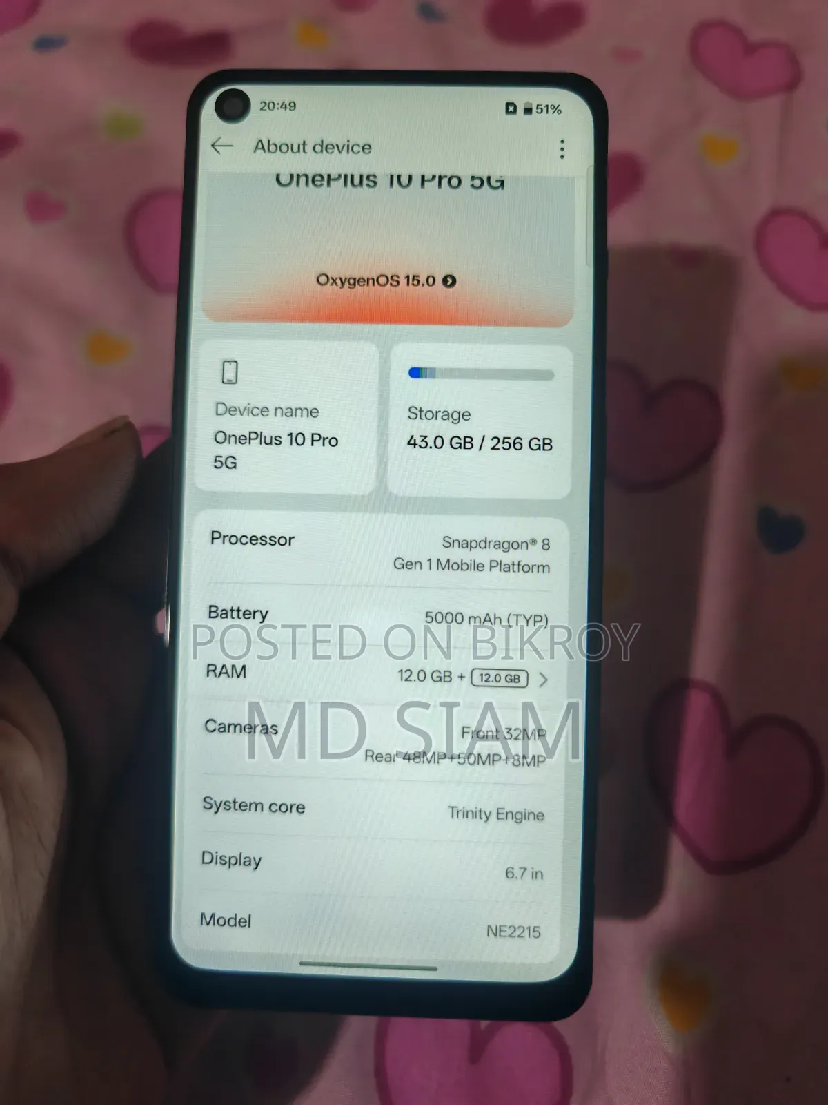 OnePlus 10 Pro 256 GB Black