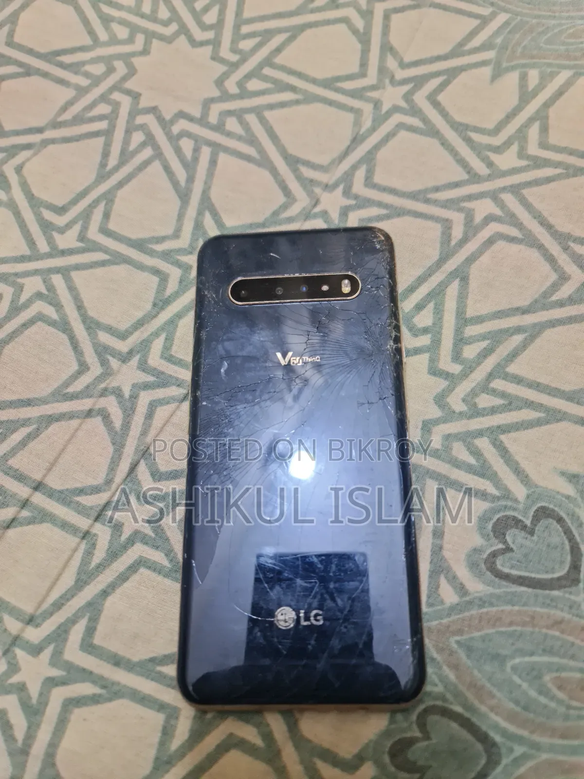 এলজি ভি৬০ থিংকিউ ১২৮ জিবি ব্লু