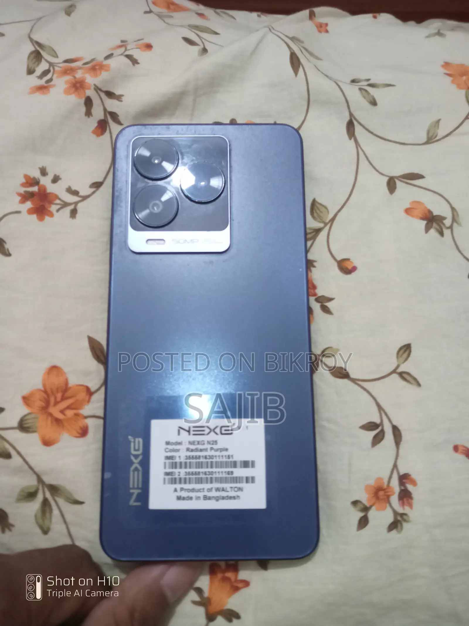 Walton 128 GB Purple