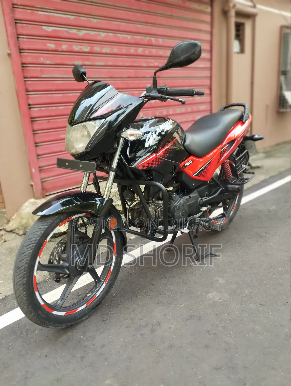 Hero Glamour 2018 Black