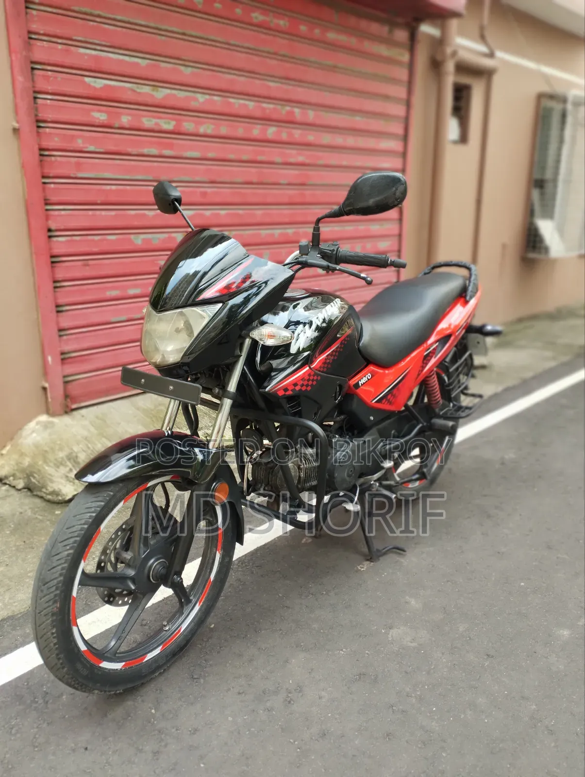 Hero Glamour 2018 Black