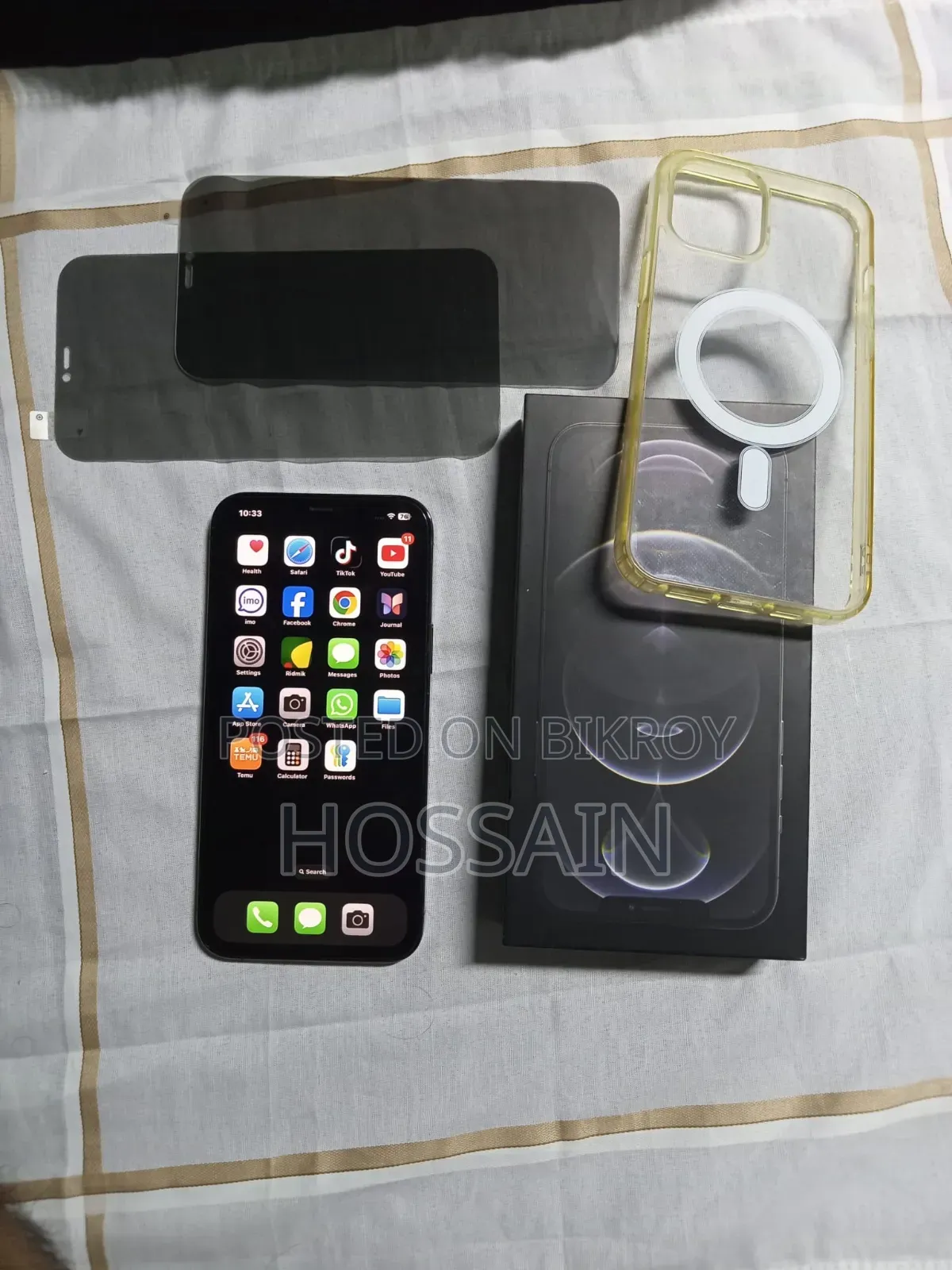 New Apple iPhone 12 Pro Max 256 GB Black