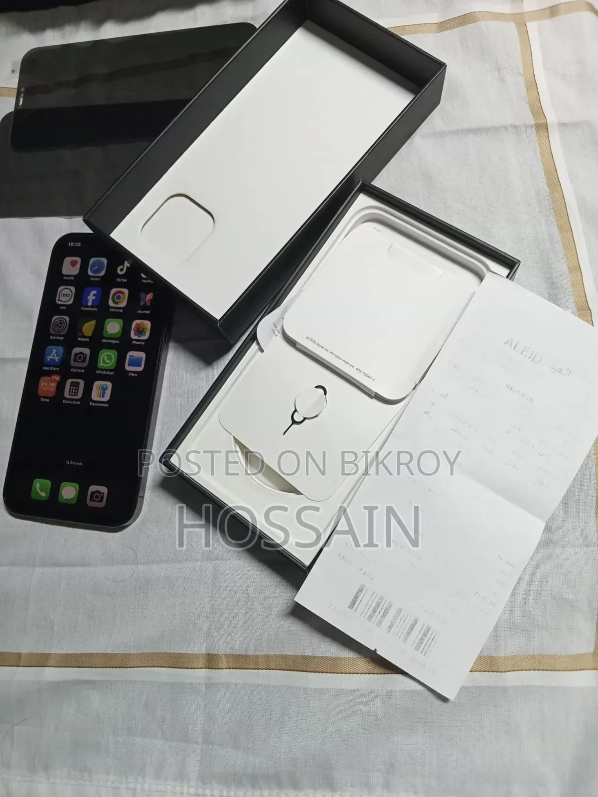 New Apple iPhone 12 Pro Max 256 GB Black