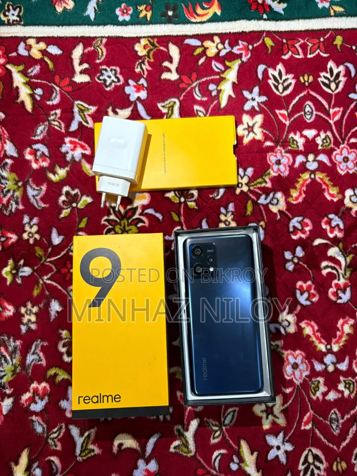 রিয়েলমি ৯ ১২৮ জিবি ব্ল্যাক