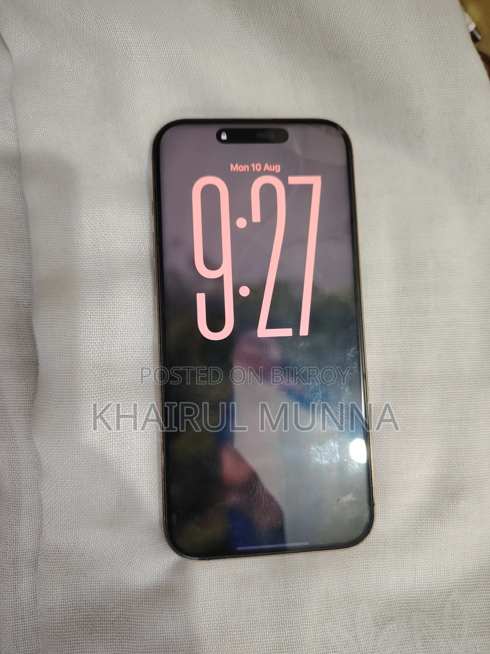 অ্যাপল আইফোন ১৬ প্রো ম্যাক্স ২৫৬ জিবি গোল্ড