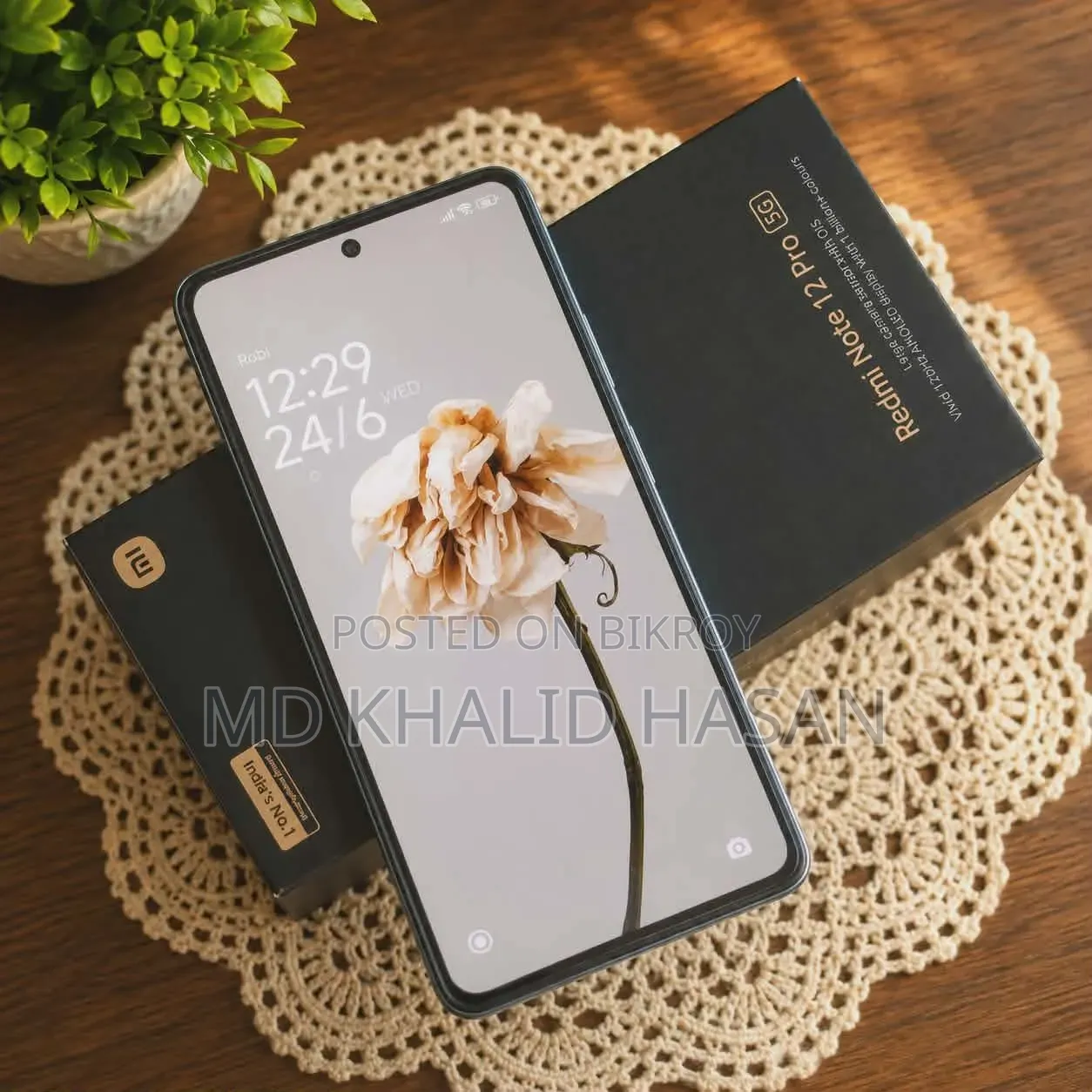 শাওমি রেডমি নোট ১২ প্রো ৫জি ১২৮ জিবি ব্লু