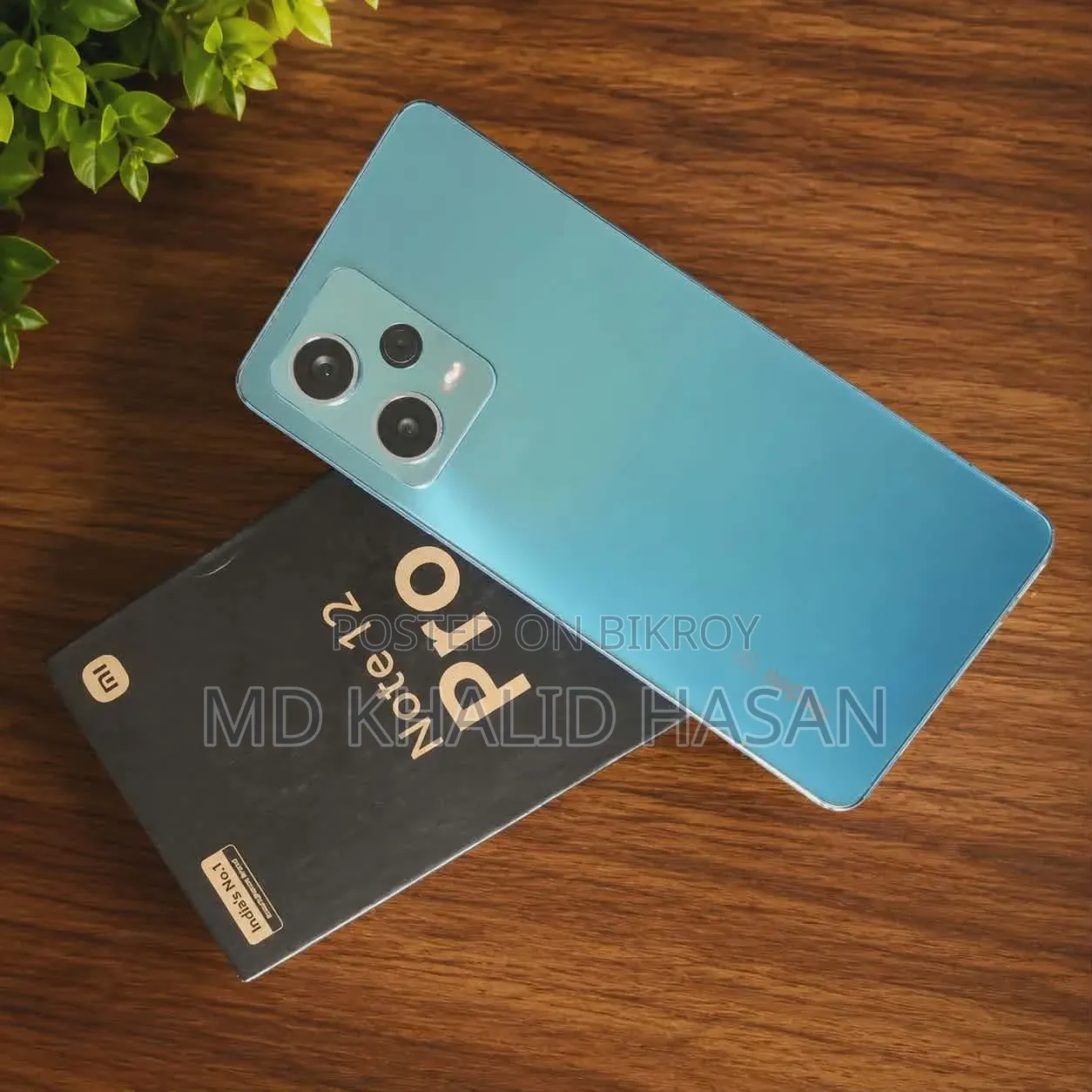 শাওমি রেডমি নোট ১২ প্রো ৫জি ১২৮ জিবি ব্লু