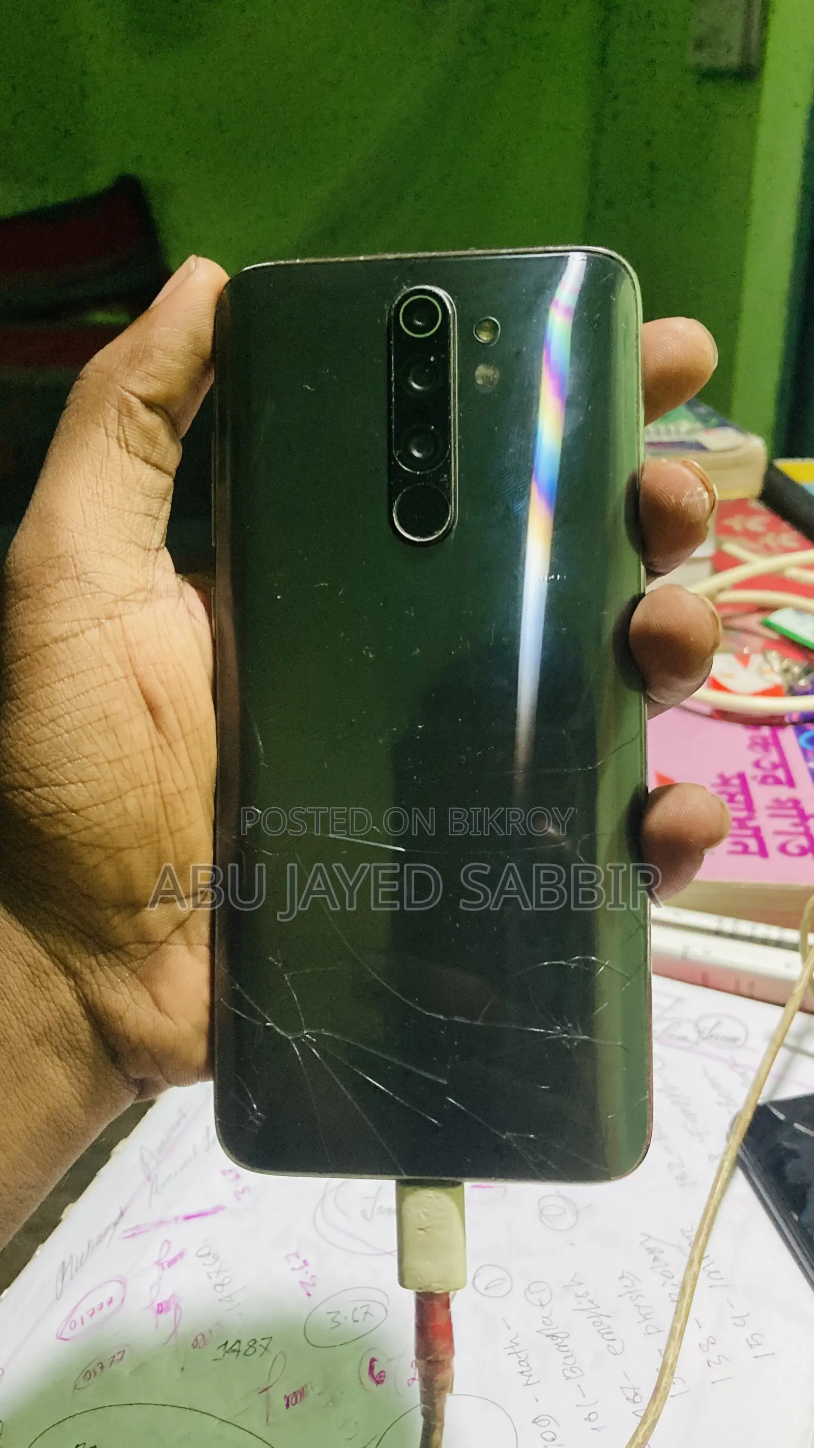 শাওমি রেডমি নোট ৮ প্রো ১২৮ জিবি কালো