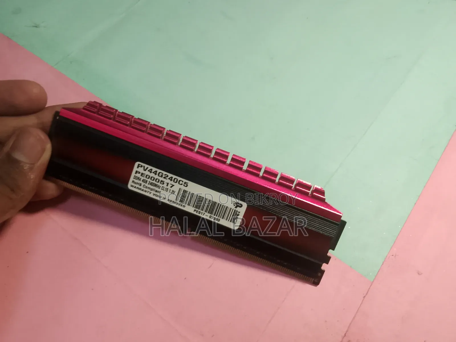 Patriot Viper 4GB DDR4 2400MHz RAM | PV44G240C5 | Desktop PC