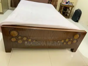 Malaysian Wooden Bed — Brand New, Almost Like New