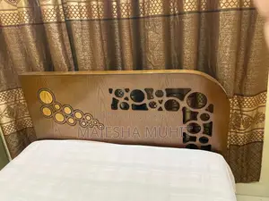 Malaysian Wooden Bed — Brand New, Almost Like New