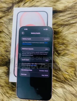 নতুন অ্যাপল আইফোন ১৫ প্লাস ১২৮ জিবি গোলাপি