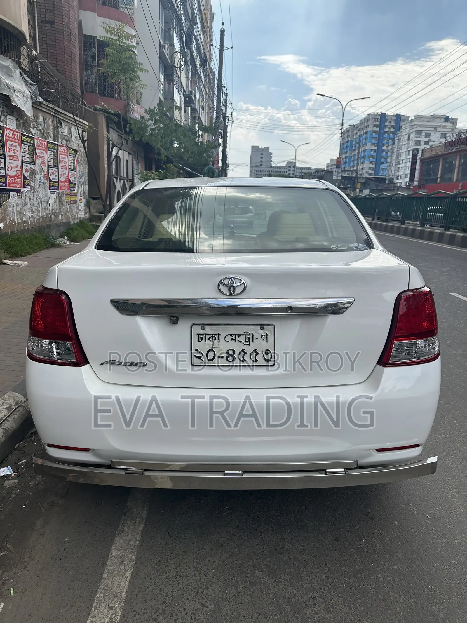 Toyota Axio 1.5 X Two-Wheel Drive 2012 White