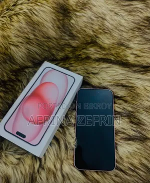 নতুন অ্যাপল আইফোন ১৫ প্লাস ১২৮ জিবি গোলাপি