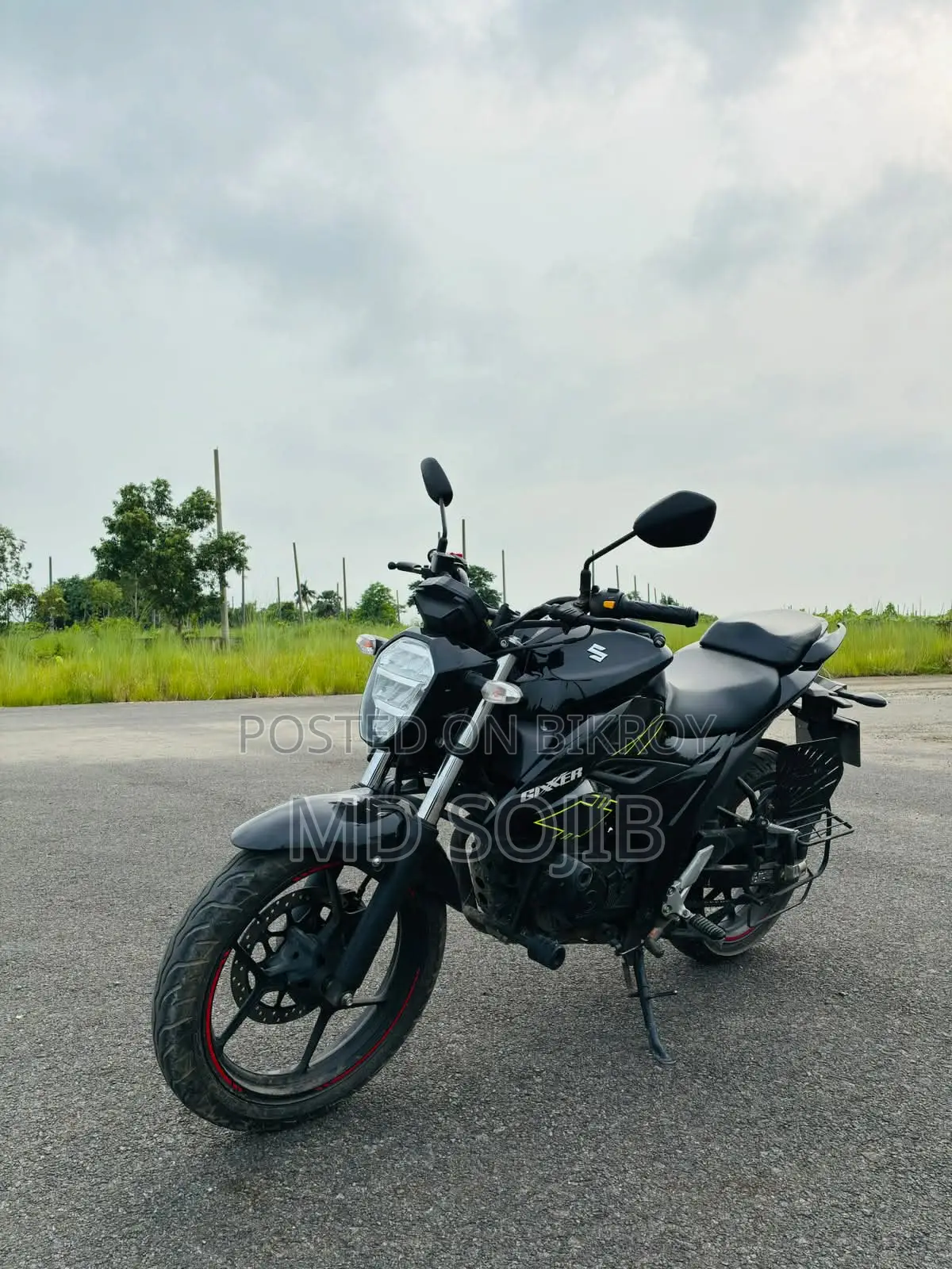 Suzuki Gixxer 2024 Black