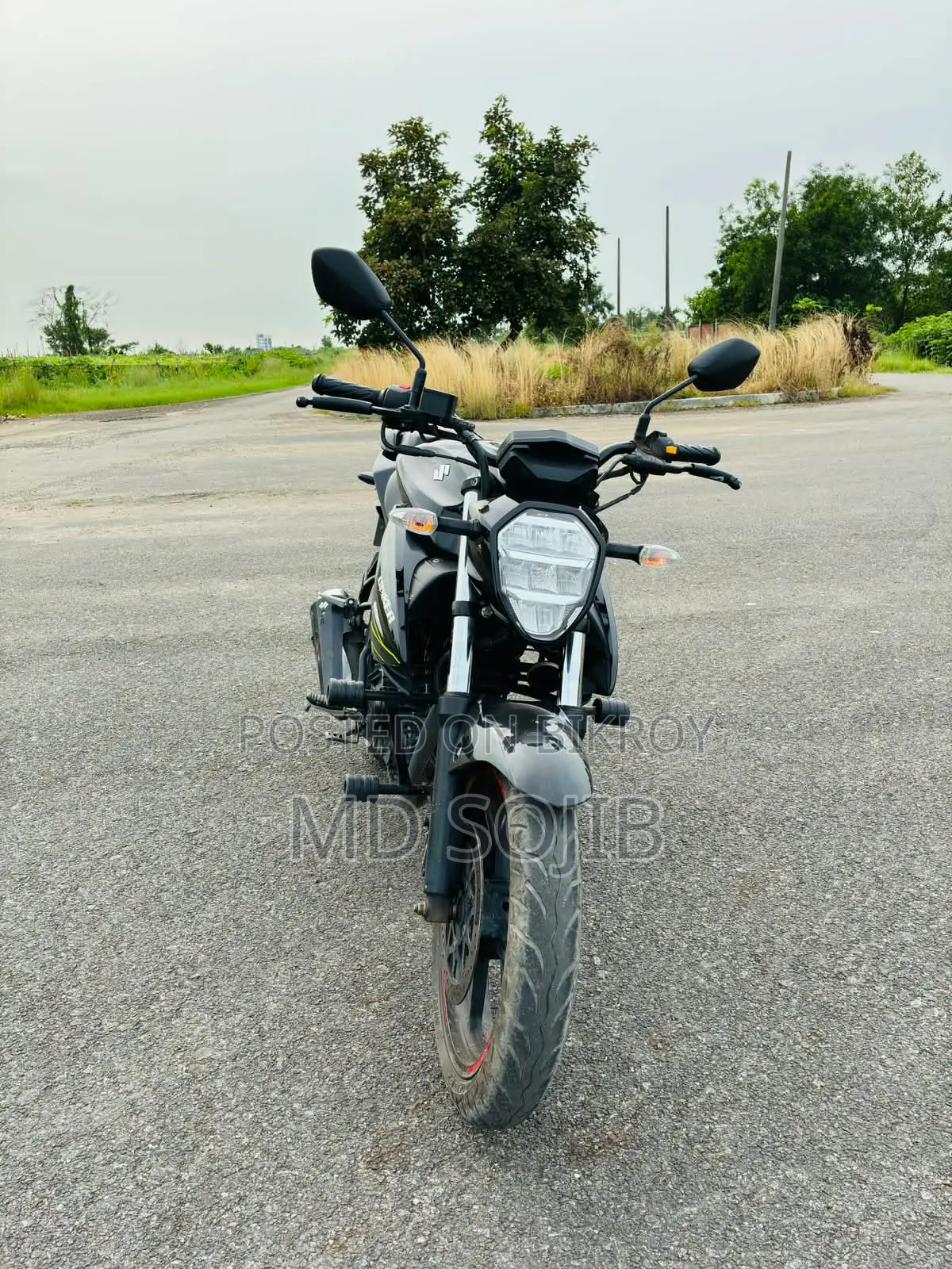 Suzuki Gixxer 2024 Black