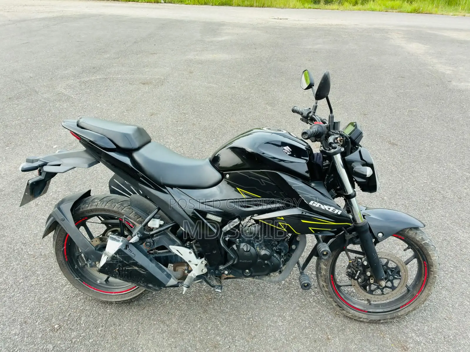 Suzuki Gixxer 2024 Black