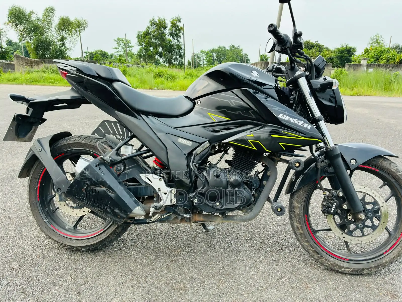 Suzuki Gixxer 2024 Black