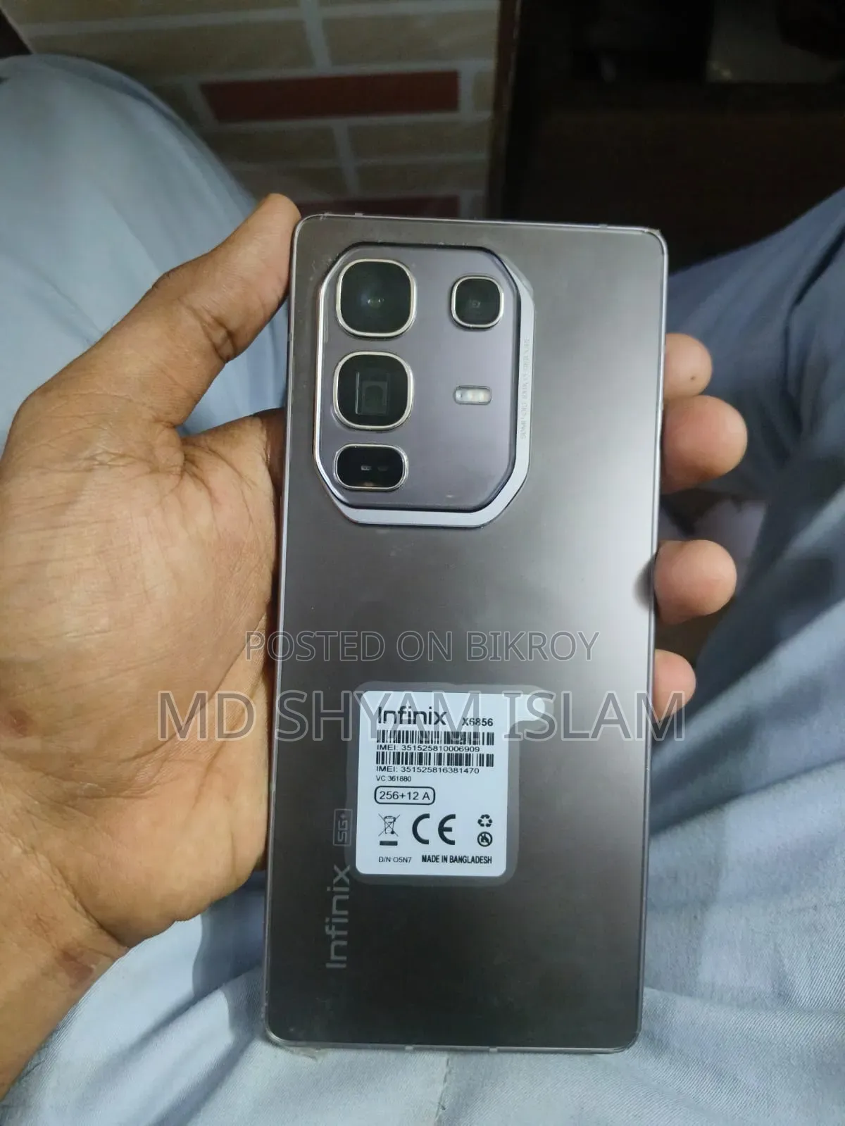 Infinix Note 50 Pro+ 256 GB Black
