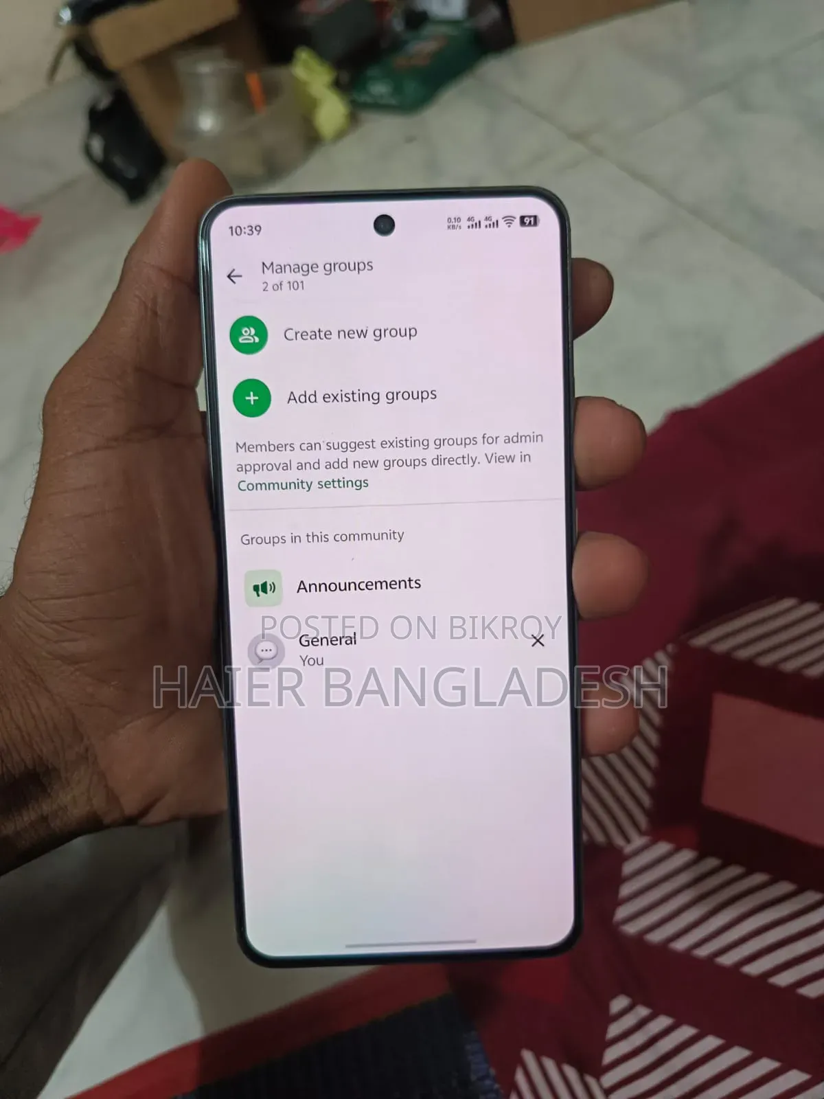 iQOO Neo11 256 GB White