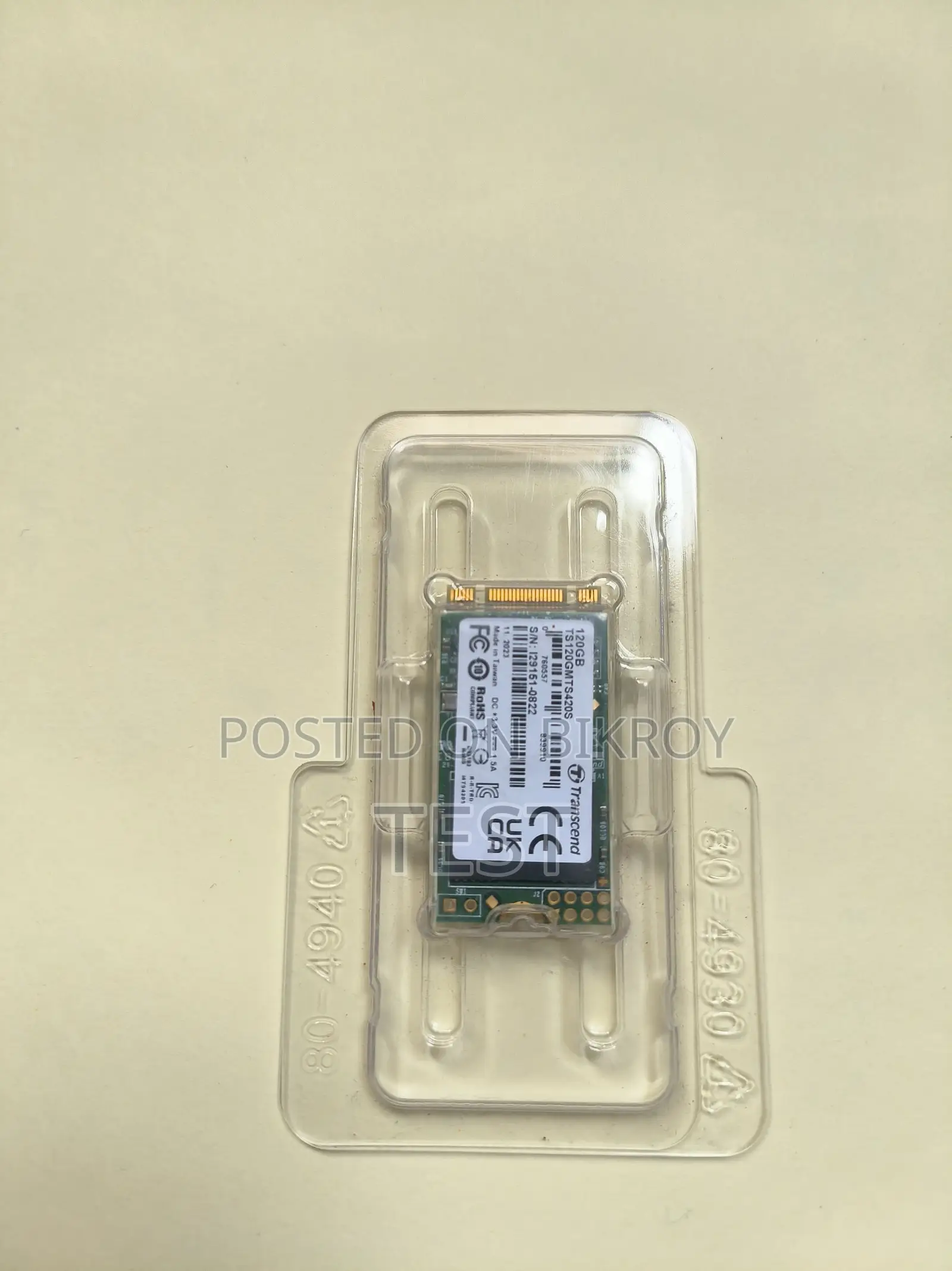 Transcend 120gb M.2 SSD Iii 6gb/S