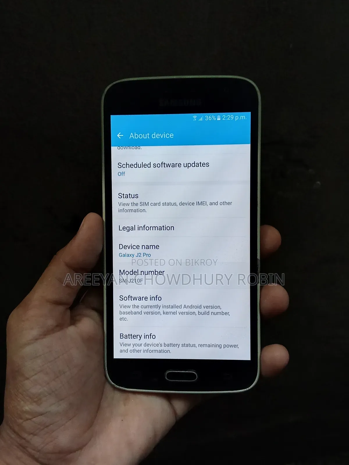 Samsung Galaxy J2 Pro 16 GB Black