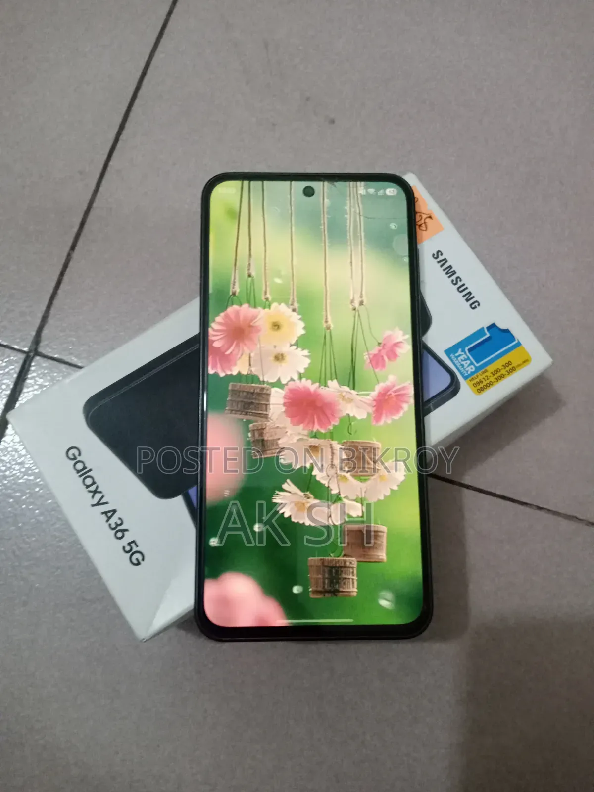 স্যামসাং গ্যালাক্সি এ৩৬ ১২৮ জিবি ব্ল্যাক