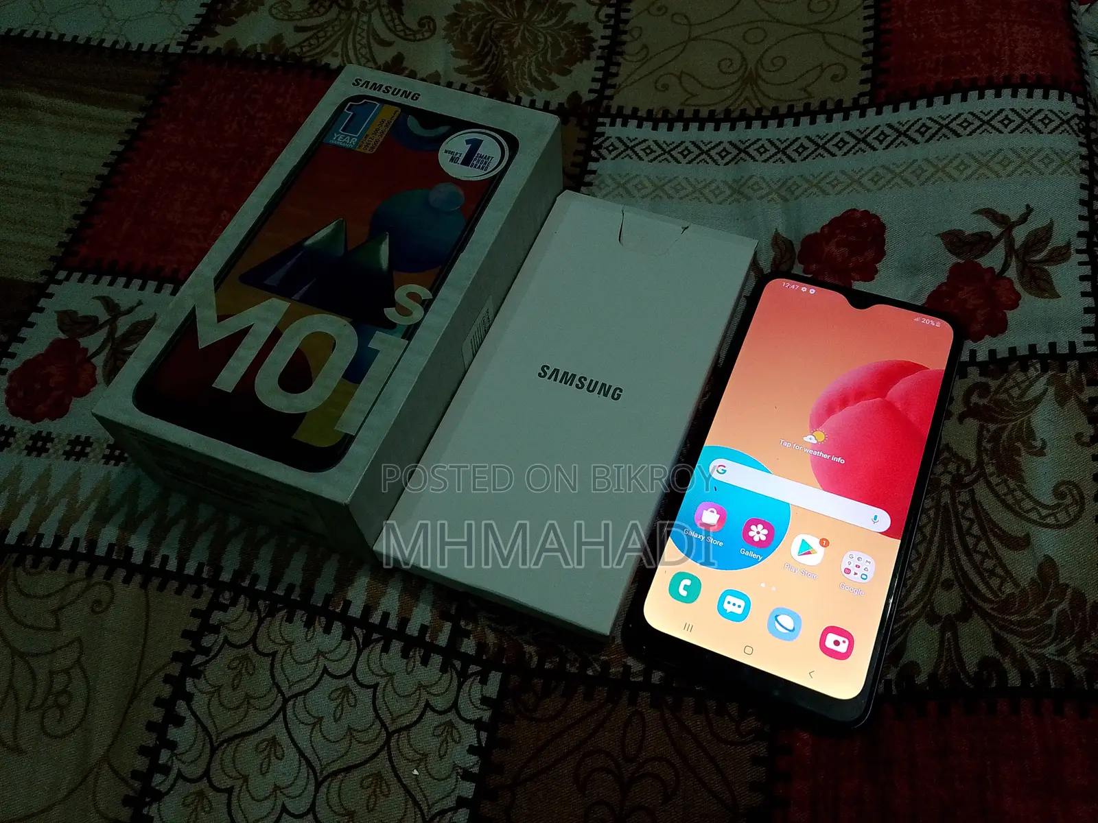 Samsung Galaxy M01s 32 GB Blue