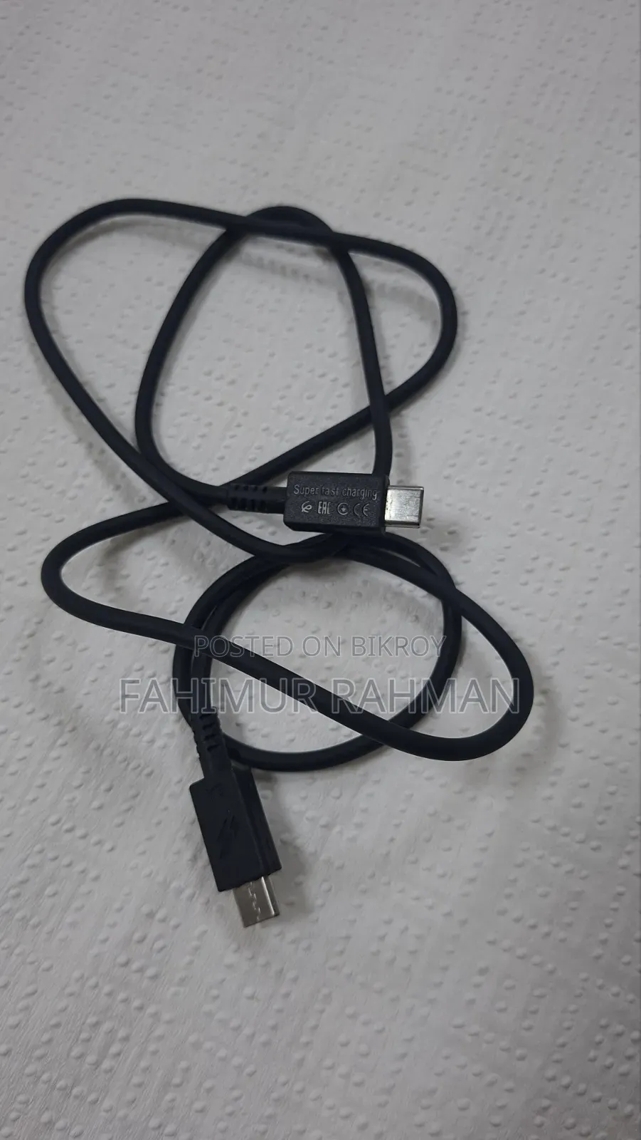 Samsung 45 Watt Original Charger with Type-C Cable