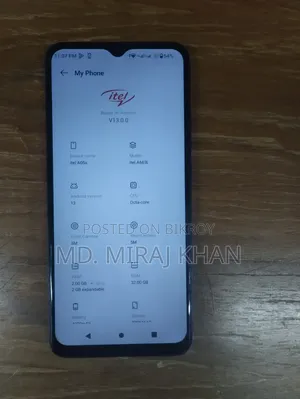 Itel A05s 32 GB Blue
