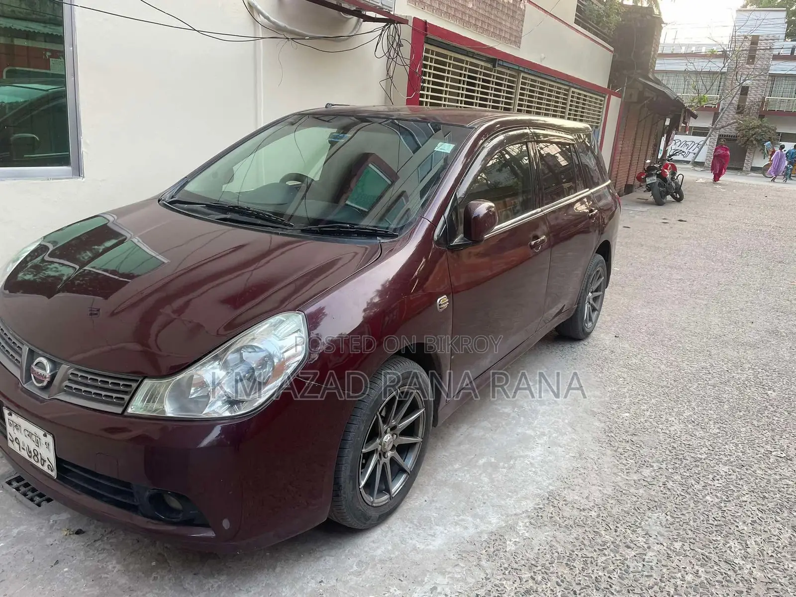 Nissan Wingroad 2006 Maroon